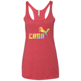 Corn Women's Triblend Racerback Tank