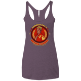 Siberian Bull Women's Triblend Racerback Tank