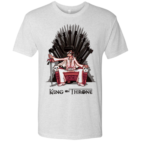 King on Throne Men's Triblend T-Shirt