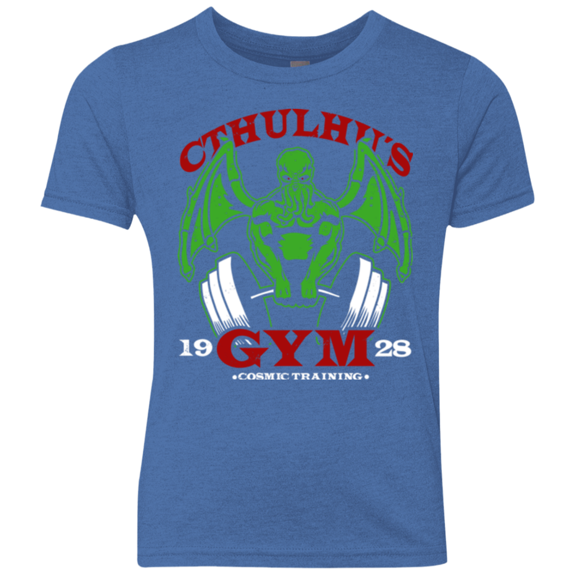 Cthulhu Gym Youth Triblend T-Shirt