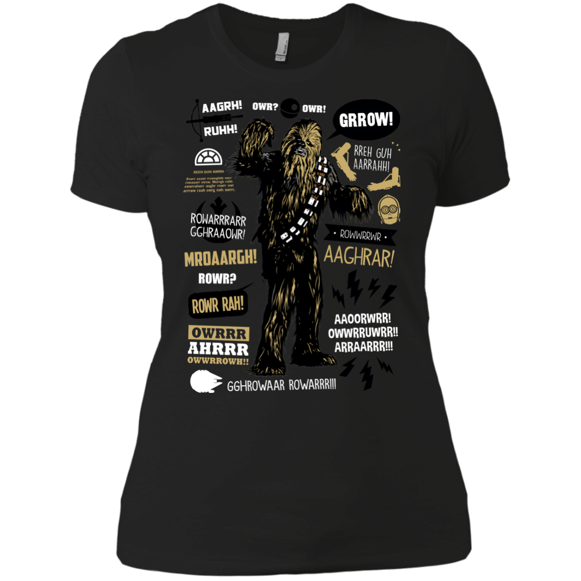 Wookie Famous Quotes Women's Premium T-Shirt