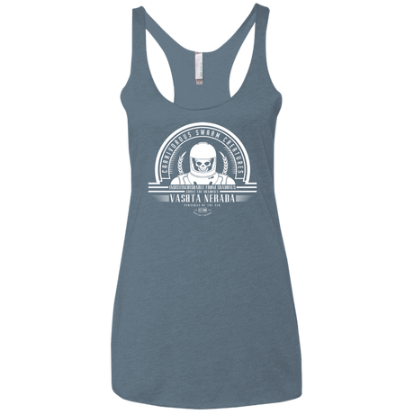 Who Villains Vashta Nerada Women's Triblend Racerback Tank