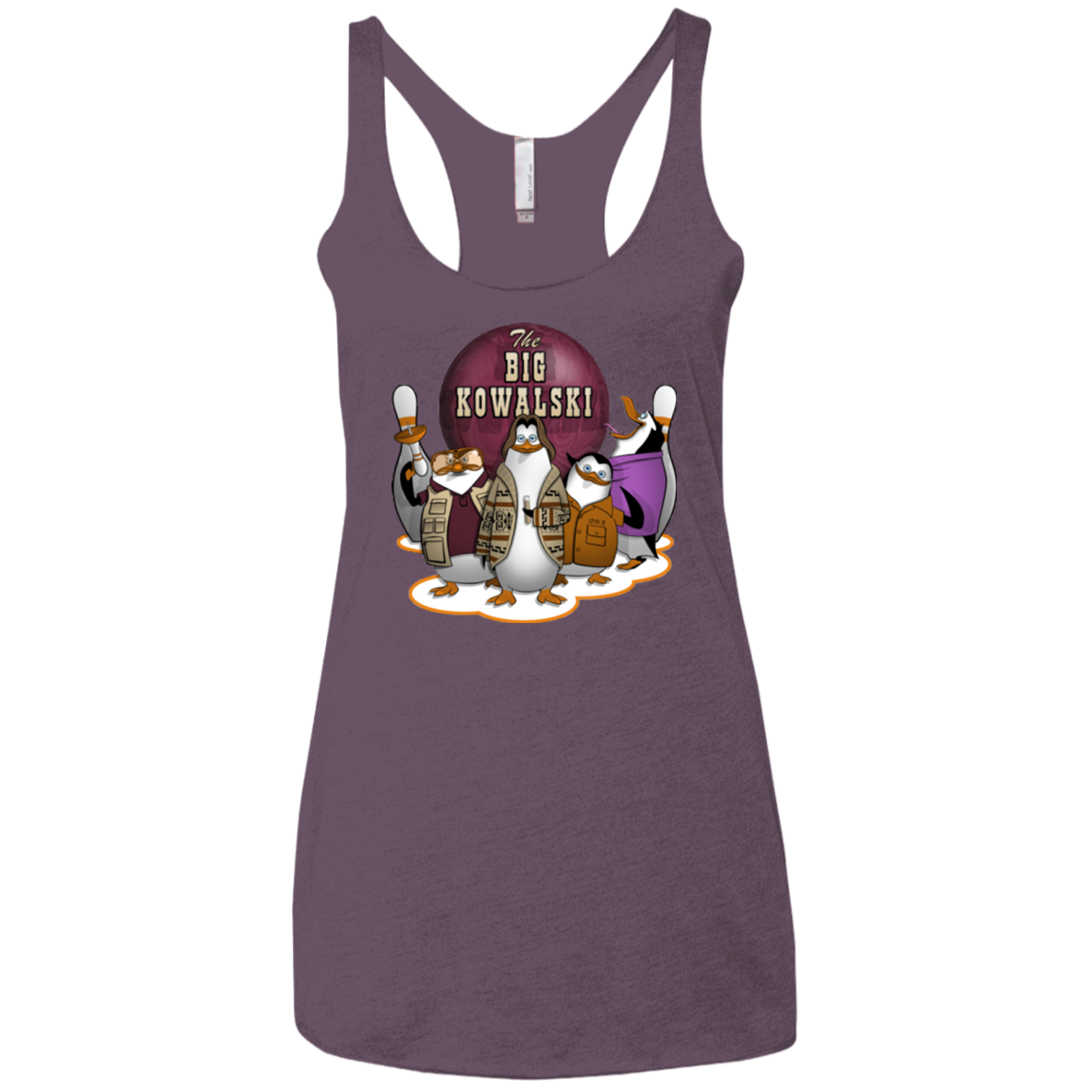 The Big Kowalski Women's Triblend Racerback Tank