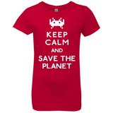 Save the planet Girls Premium T-Shirt