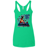 Tardis Girl Women's Triblend Racerback Tank
