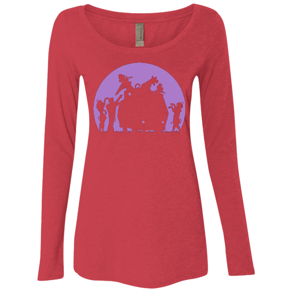 Zoinks They're Zombies Women's Triblend Long Sleeve Shirt