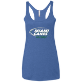 Miami Dilly Dilly Women's Triblend Racerback Tank