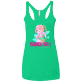 Yandere Women's Triblend Racerback Tank