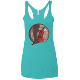 Shadow Mismatch Women's Triblend Racerback Tank