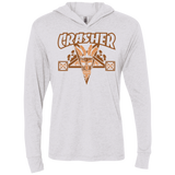 CRASHER Triblend Long Sleeve Hoodie Tee