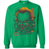 Oni Clown Mask Crewneck Sweatshirt