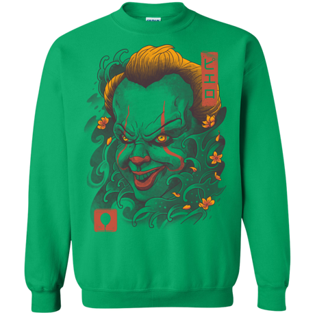 Oni Clown Mask Crewneck Sweatshirt