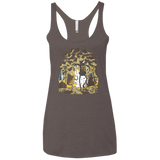 wasteland time Women's Triblend Racerback Tank