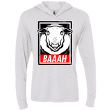 BAAAH Triblend Long Sleeve Hoodie Tee
