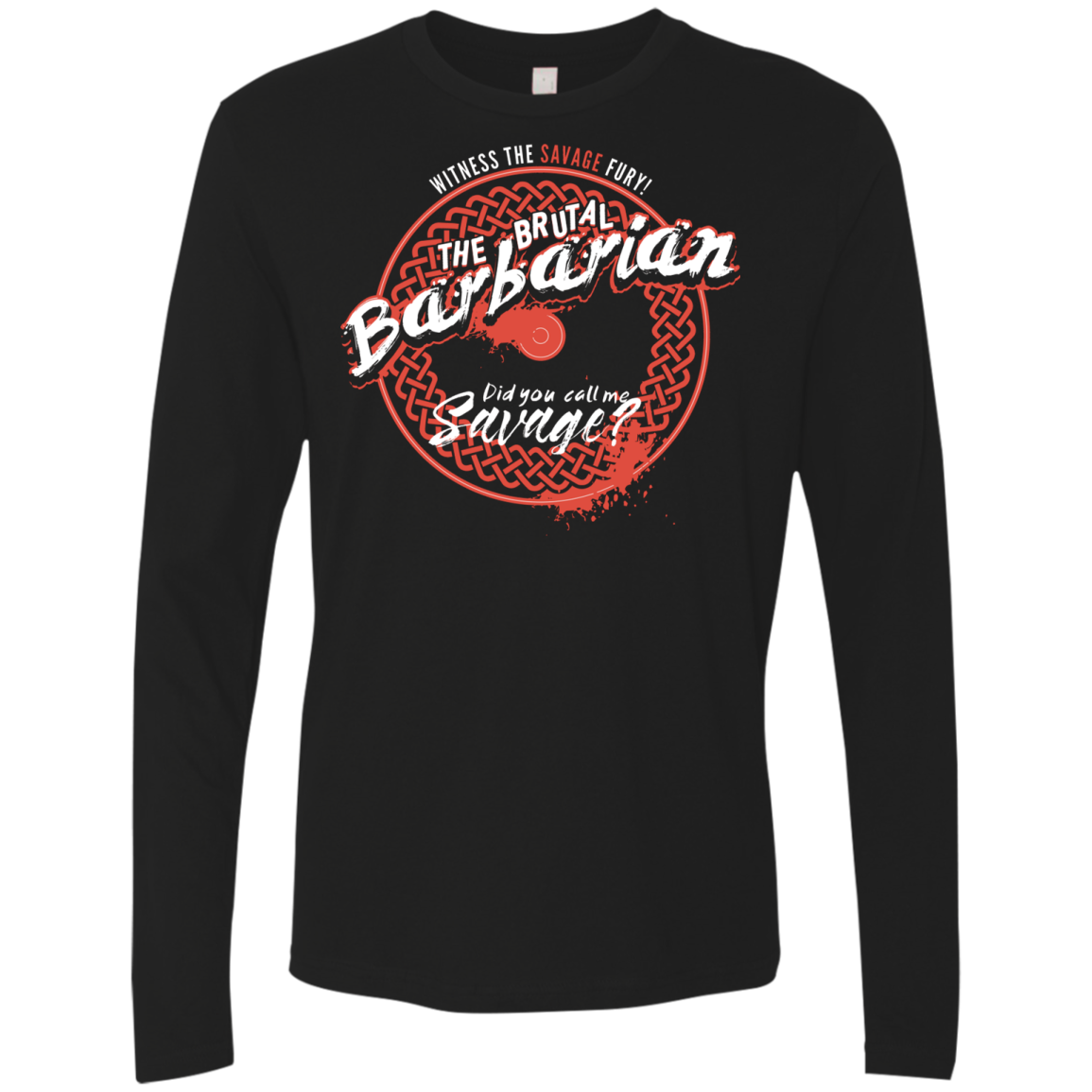 Barbarian Men's Premium Long Sleeve