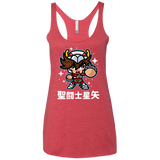 ChibiPegasus Women's Triblend Racerback Tank