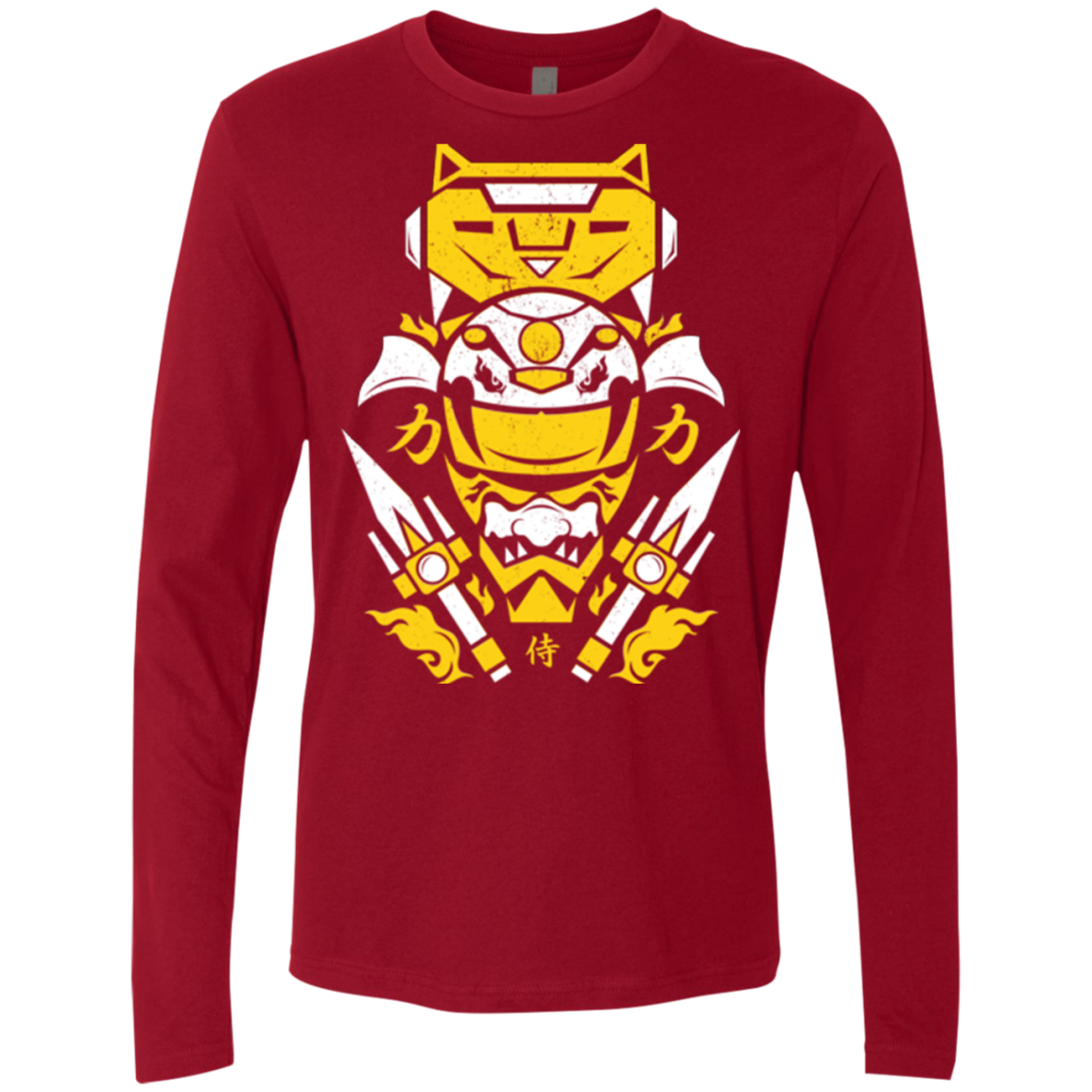 Yellow Ranger Men's Premium Long Sleeve