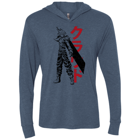 Mercenary Triblend Long Sleeve Hoodie Tee