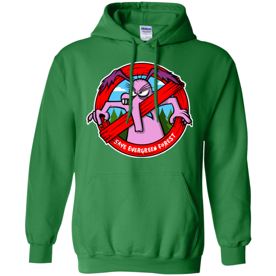 Save The Forest Pullover Hoodie