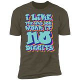No Diggity Men's Premium T-Shirt