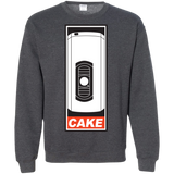 Cake is a Lie Crewneck Sweatshirt