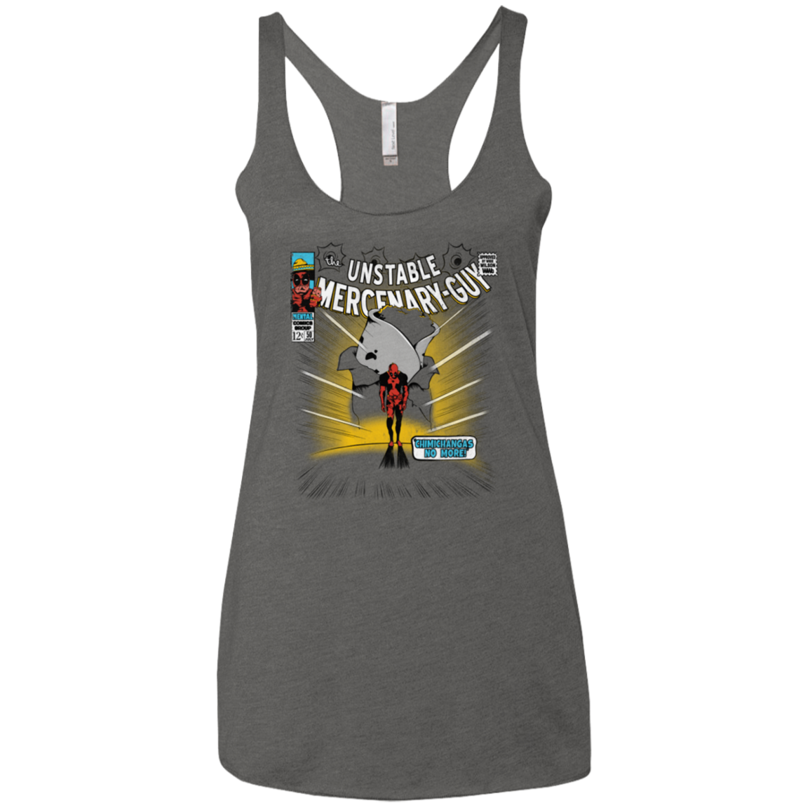 No More Women's Triblend Racerback Tank