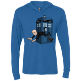 Silence Falls Triblend Long Sleeve Hoodie Tee