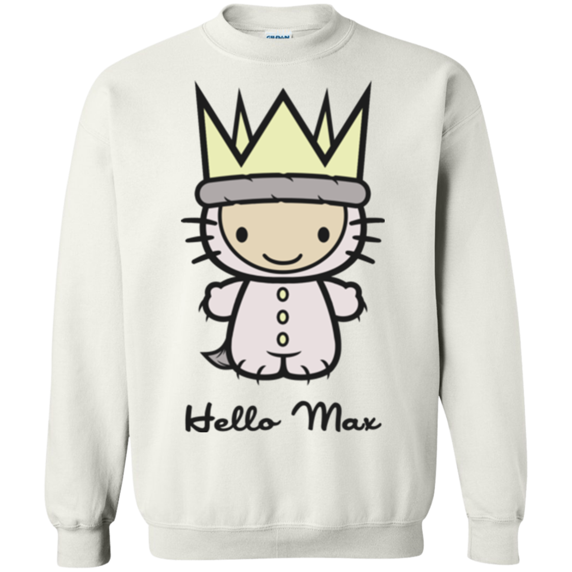 Hello Max Crewneck Sweatshirt