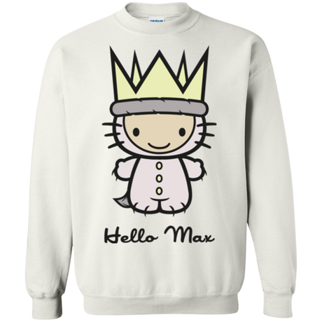 Hello Max Crewneck Sweatshirt