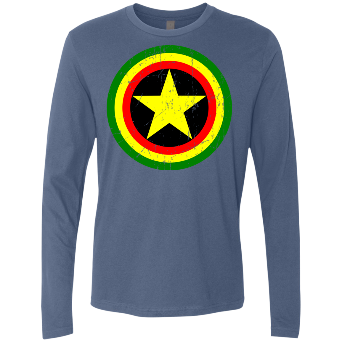 Captain Rasta Men's Premium Long Sleeve