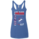 Unexplained Files Women's Triblend Racerback Tank