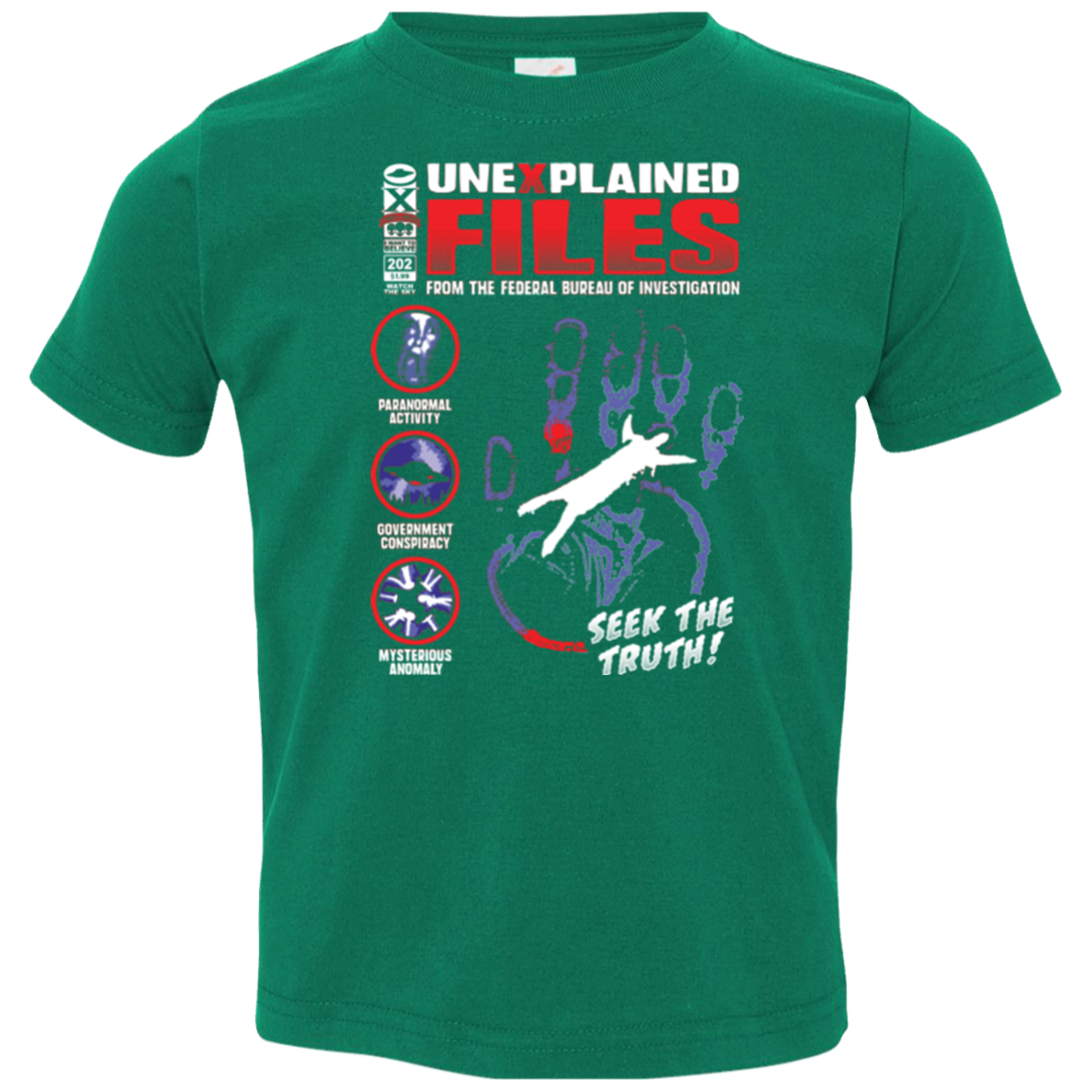 Unexplained Files Toddler Premium T-Shirt