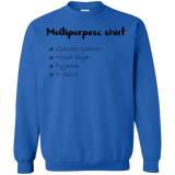 Multipurpose Shirt Crewneck Sweatshirt