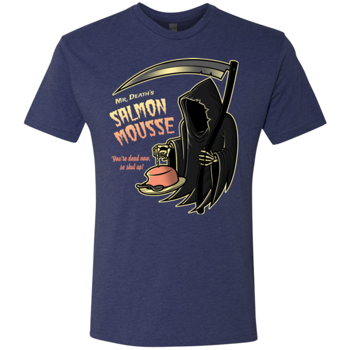 The Salmon Mousse Men's Triblend T-Shirt