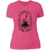 Resting at Bonfires Women's Premium T-Shirt