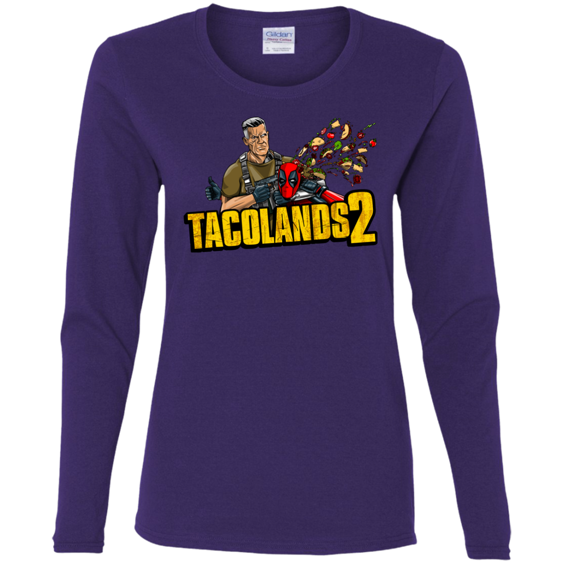 TACOLANDS 2 Women's Long Sleeve T-Shirt
