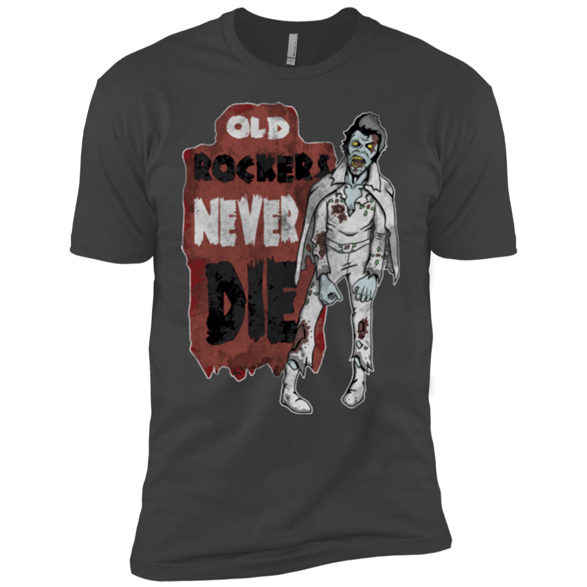 Old Rockers Never Die Boys Premium T-Shirt