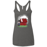 Big Peanut 6 Women's Triblend Racerback Tank