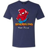 Spider Pig Build Line Men's Triblend T-Shirt