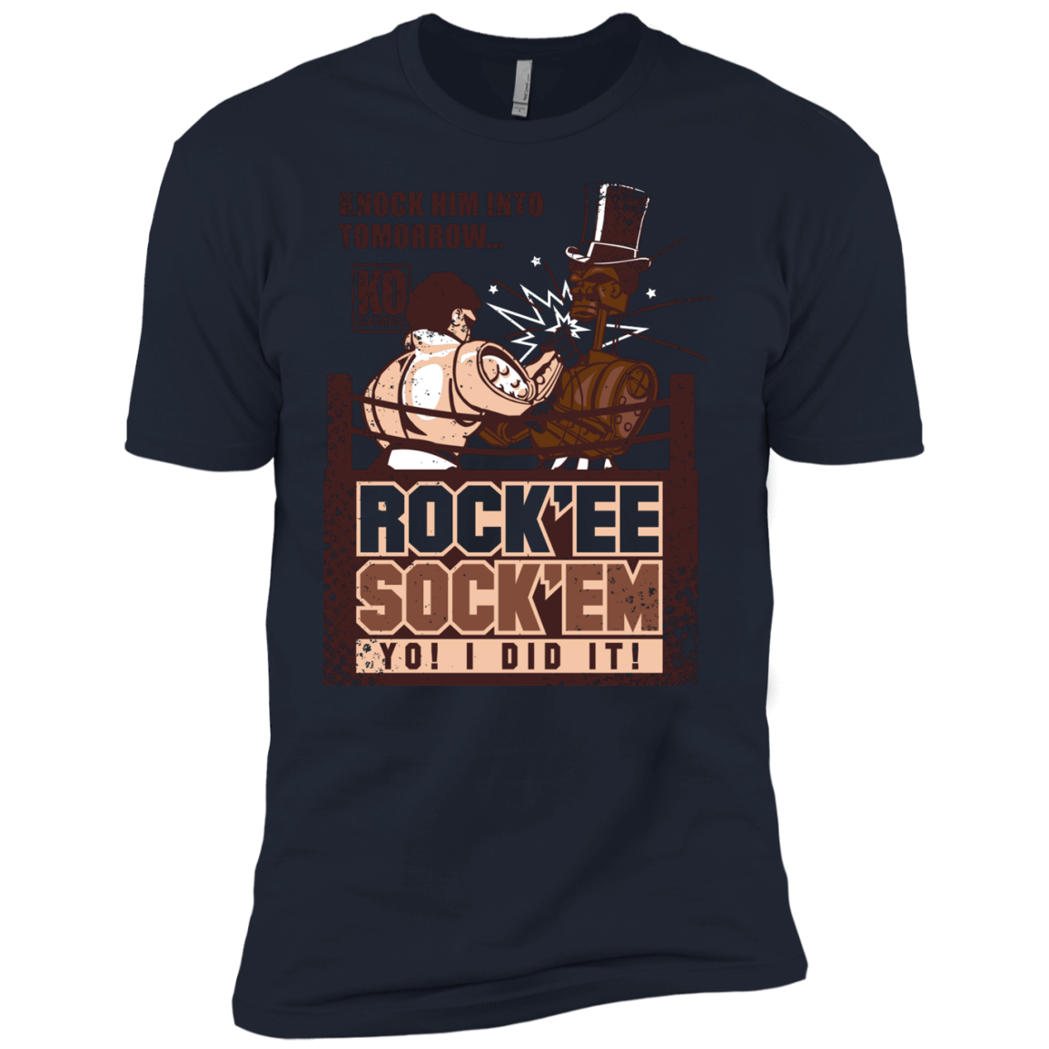 Rockee Sockem Boys Premium T-Shirt
