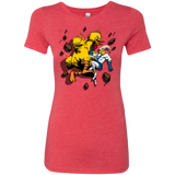 Big Bird and Worm Women's Triblend T-Shirt