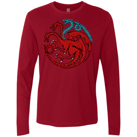 Trinity of fire and ice V2 Men's Premium Long Sleeve