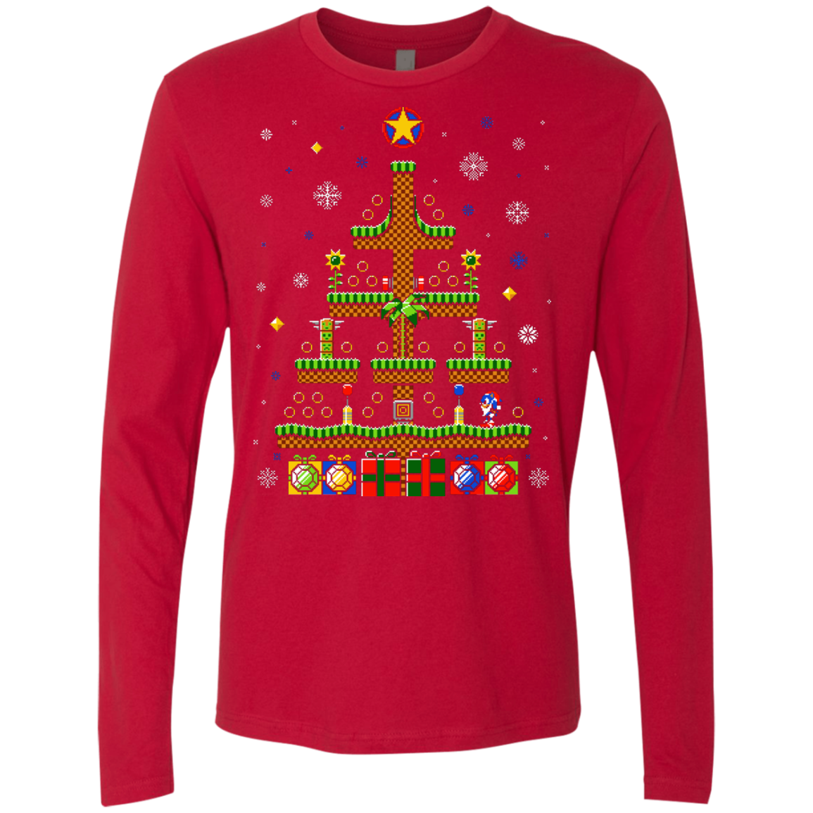 Green Hill Christmas Men's Premium Long Sleeve
