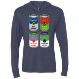 Arkham Soup Triblend Long Sleeve Hoodie Tee