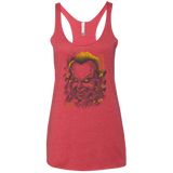 Oni Clown Mask Women's Triblend Racerback Tank