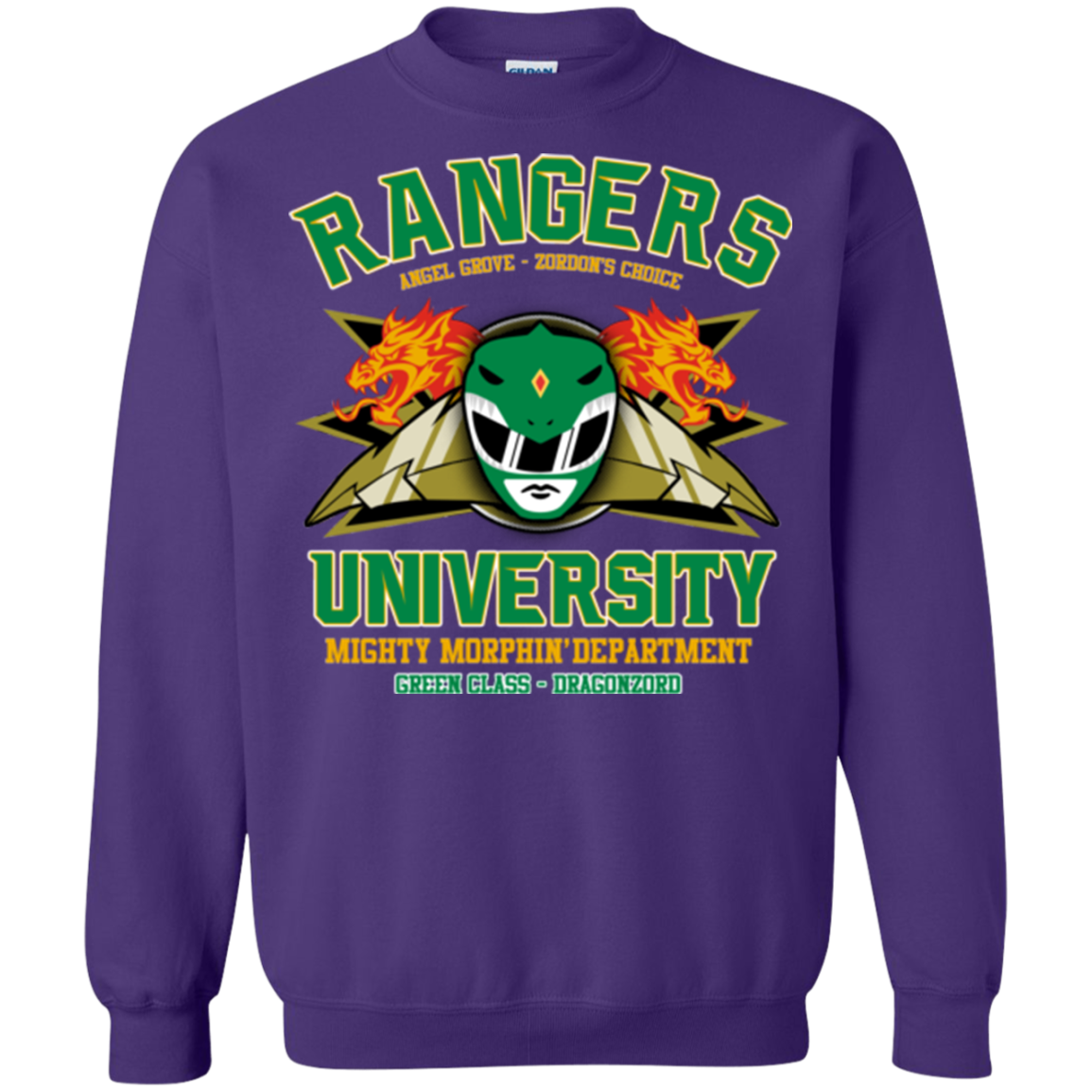 Rangers U Green Ranger Crewneck Sweatshirt