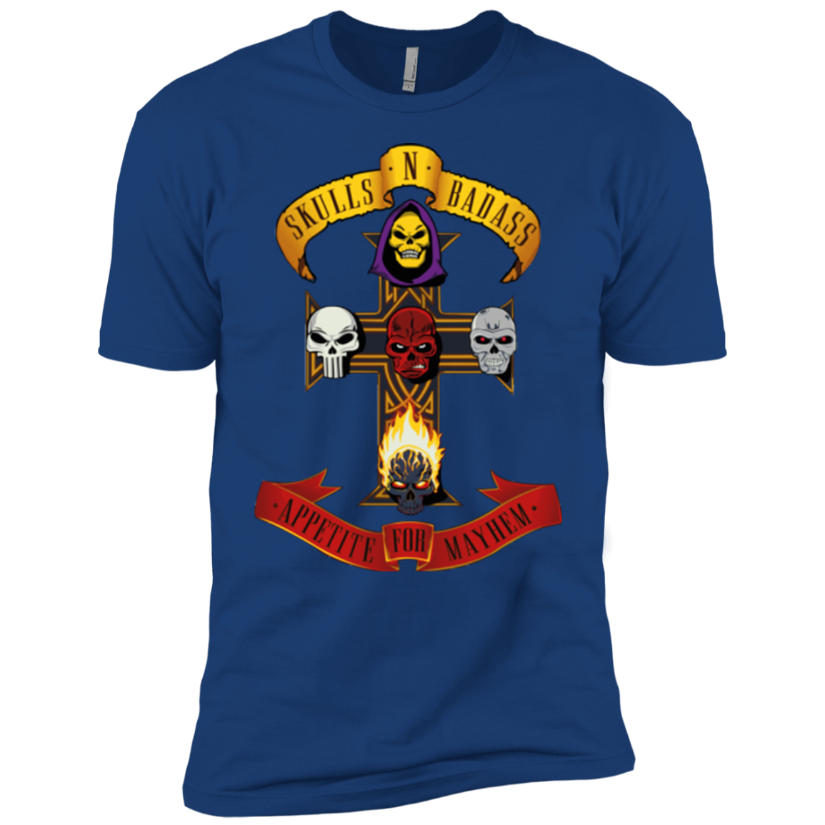 Skull And Badass Boys Premium T-Shirt