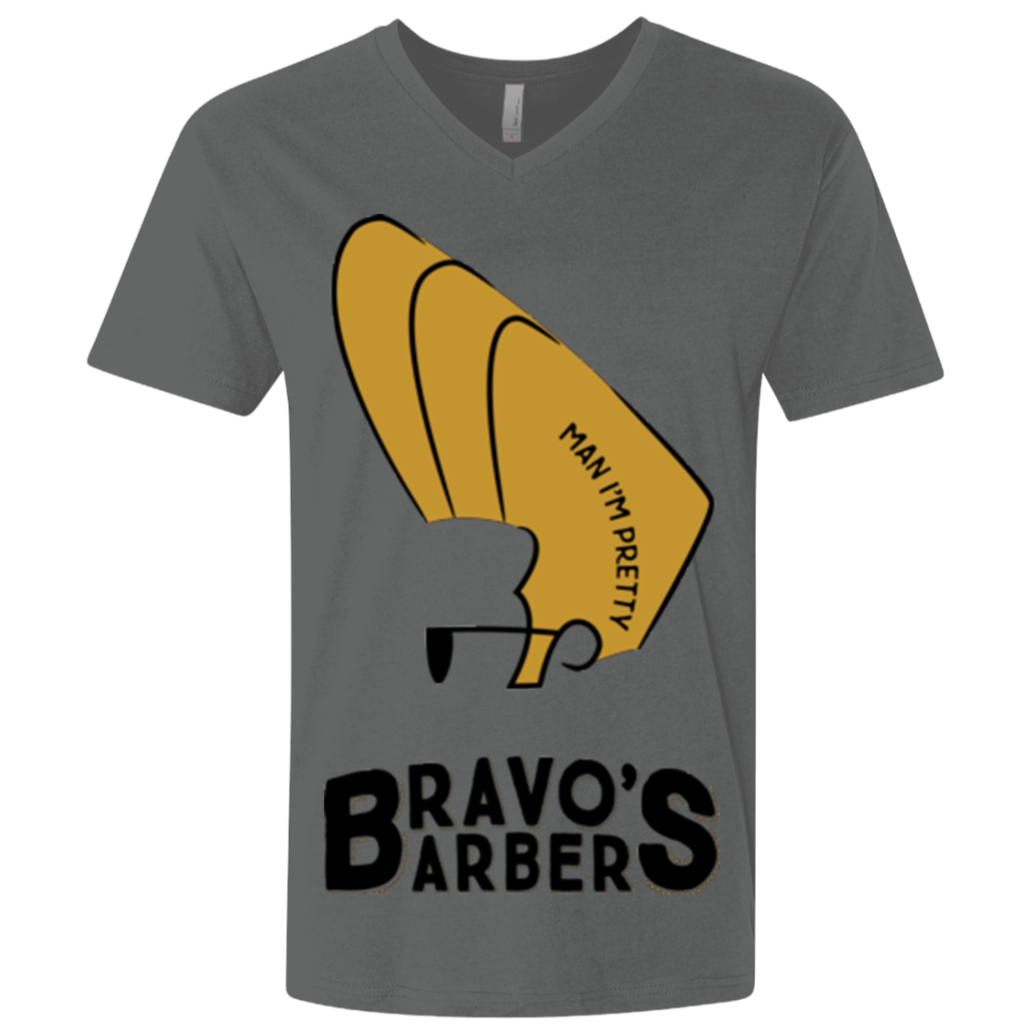 Bravos Barbers Men's Premium V-Neck