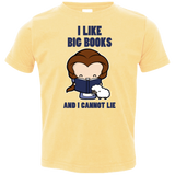 I Like Big Books Toddler Premium T-Shirt