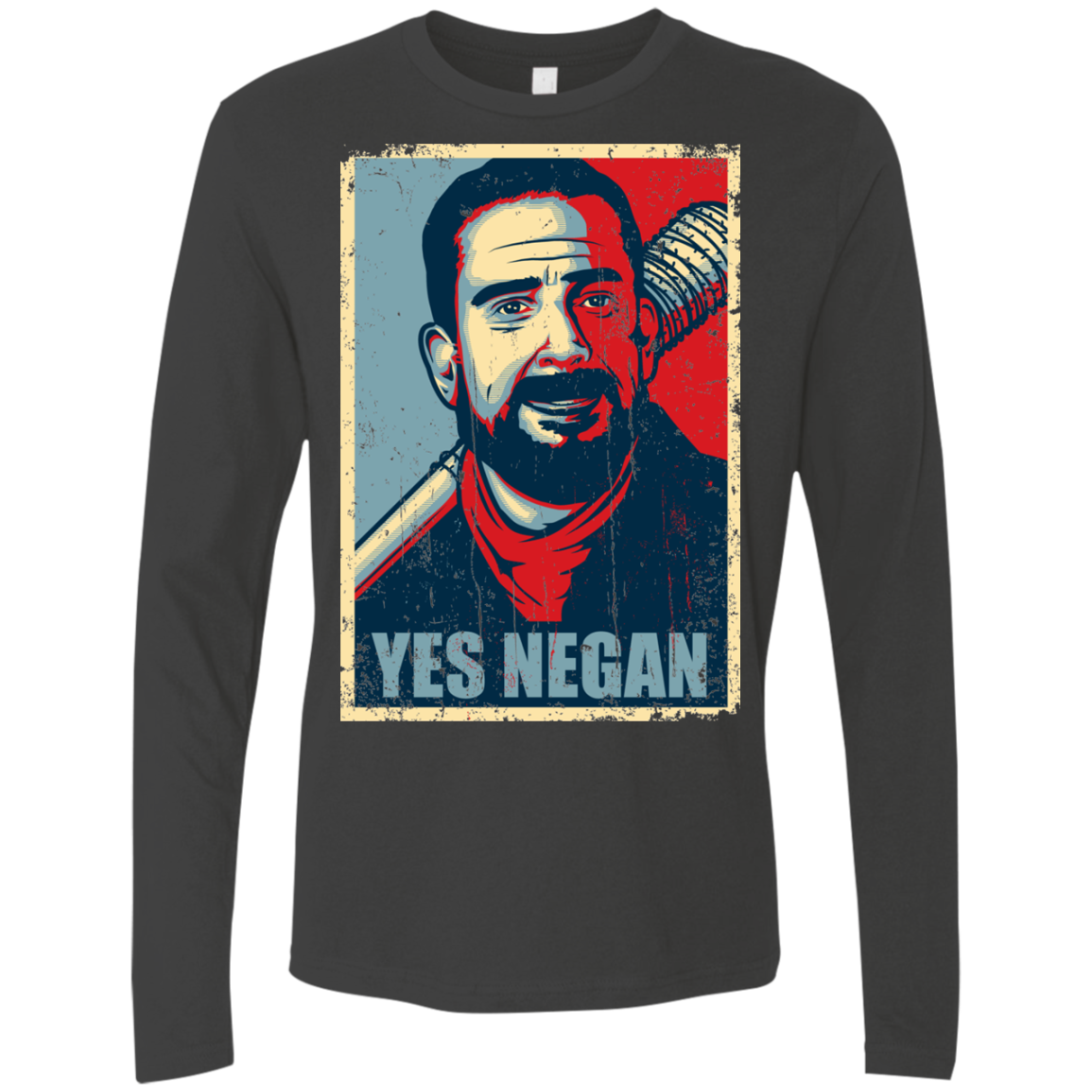 Yes Negan Men's Premium Long Sleeve